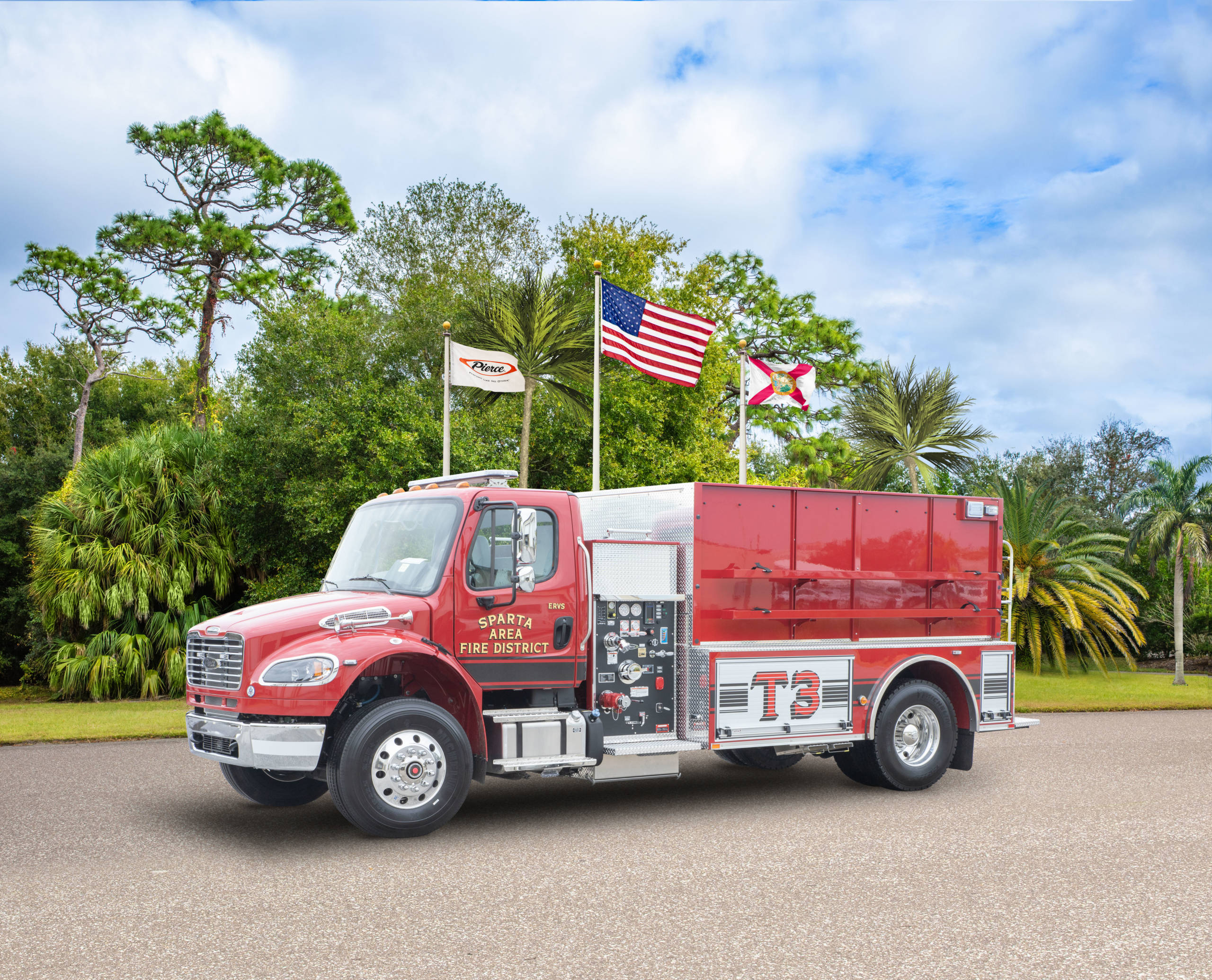 Sparta Area Fire Department Reliant Fire Apparatus